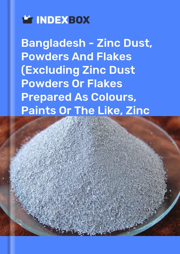 Report Bangladesh - Zinc Dust, Powders and Flakes (Excluding Zinc Dust Powders or Flakes Prepared As Colours, Paints or the Like, Zinc Pellets) - Market Analysis, Forecast, Size, Trends and Insights for 499$