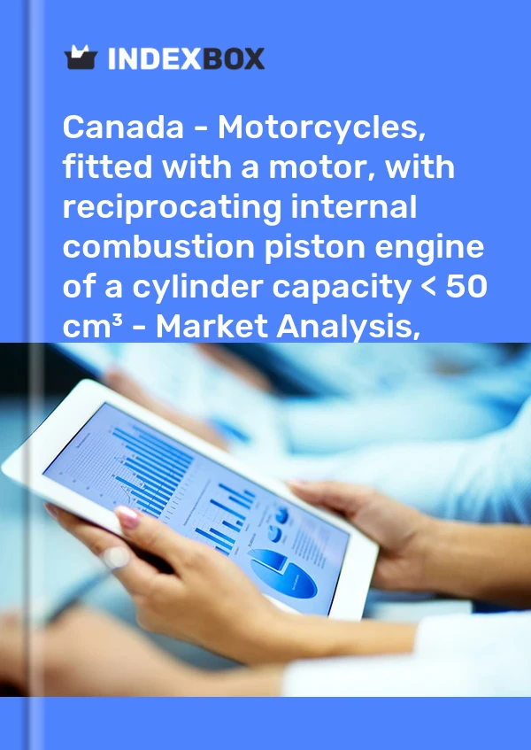 Canada - Motorcycles, fitted with a motor, with reciprocating internal combustion piston engine of a cylinder capacity <= 50 cm³ - Market Analysis, Forecast, Size, Trends and Insights