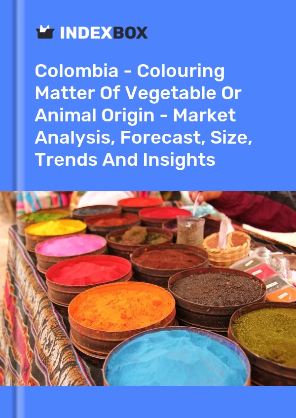 Report Colombia - Colouring Matter of Vegetable or Animal Origin - Market Analysis, Forecast, Size, Trends and Insights for 499$